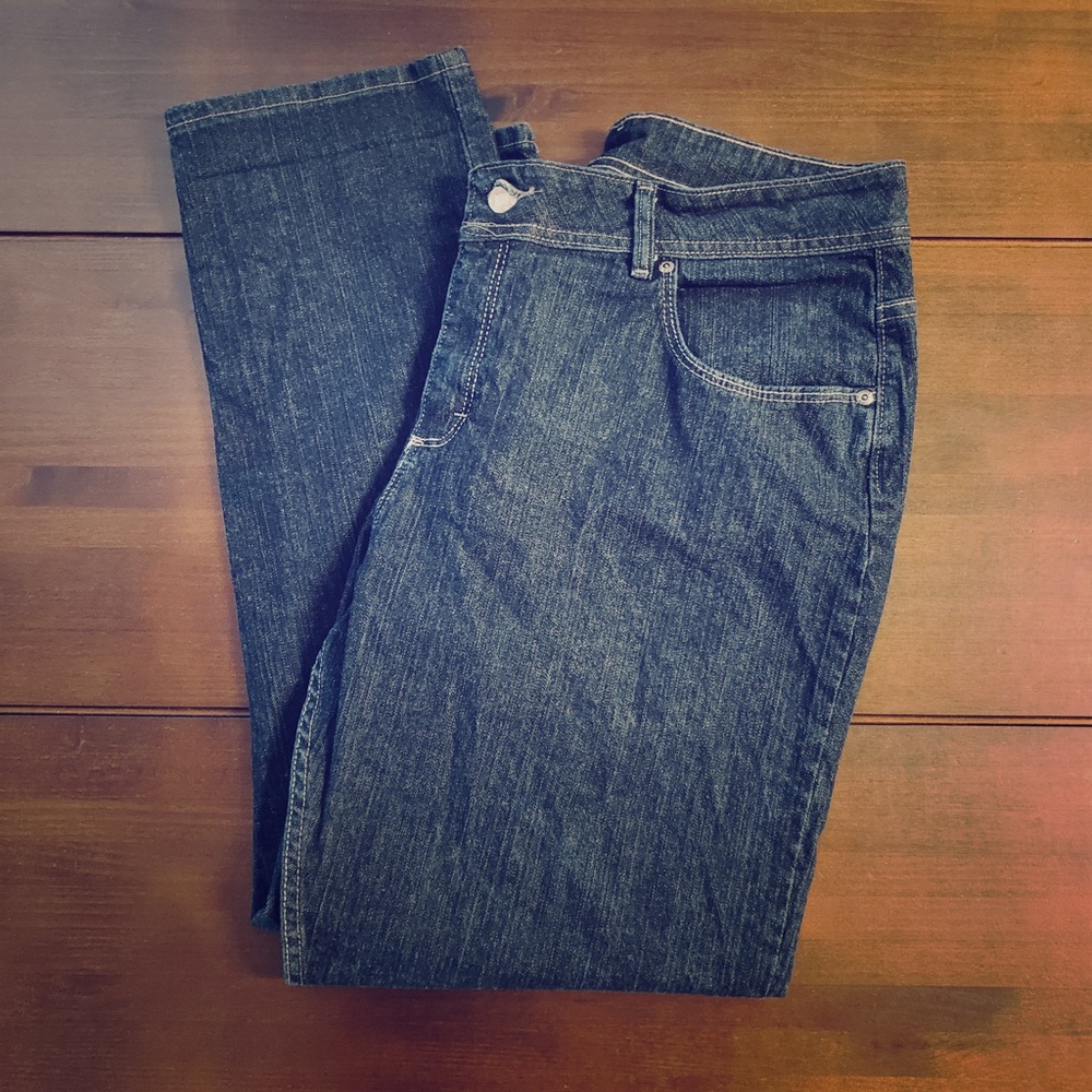 Riders by Lee Jeans Straight Leg Dark Size 16W